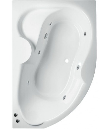Ванна Vayer Azalia 170x105 (Правая) с гидромассажем